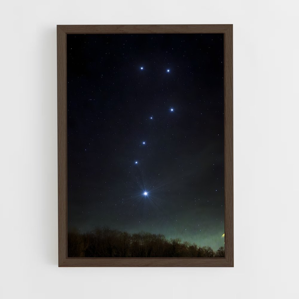 Poster Étoiles des Pléiades – affiche Constellations (vue 5)